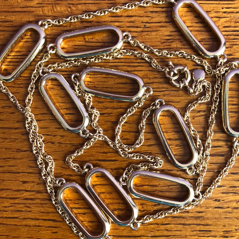 NWOT Extra Long J.Crew Gold Chain Necklace